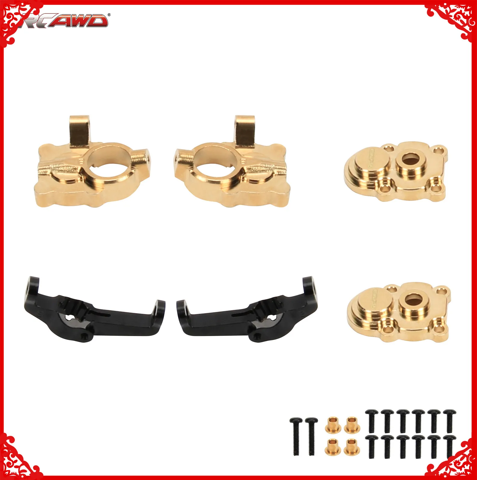 Full brass front portal housing steering hub carrier C hub carrier 30g for FMS Hobby FCX24 1-24 crawler upgrade part
Full brass front portal housing steering hub carrier C hub carrier 30g for FMS Hobby FCX24 1-24 crawler upgrade part