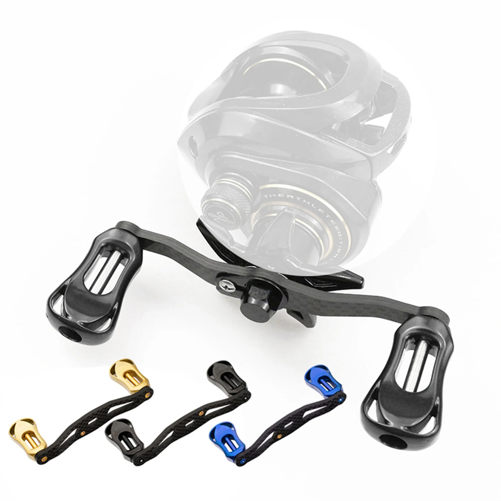 Left Right DIY Carbon Fiber Fishing Reel Double Handle Rubber Knob Replacement Anti-slip Knob Comfortable Grip Fishing Tackle
Left Right DIY Carbon Fiber Fishing Reel Double Handle Rubber Knob Replacement Anti-slip Knob Comfortable Grip Fishing Tackle
