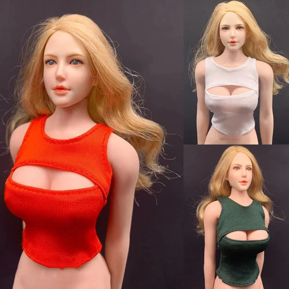 1/6 Tank Top Female Soldier Vest Camisole Fashion Solid Color Round Neck Tube Top For 12'' Action Figure Model
1/6 Tank Top Female Soldier Vest Camisole Fashion Solid Color Round Neck Tube Top For 12'' Action Figure Model
