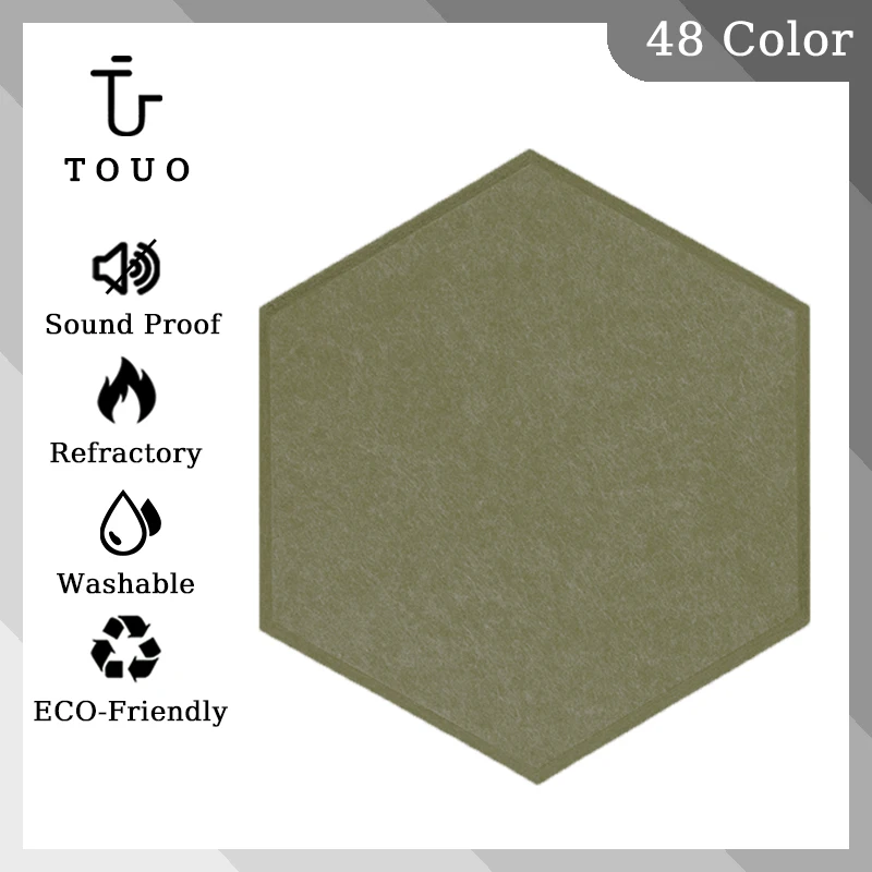 TOUO Sound-absorbing panels Bedroom Noise Absorbing 12 Pcs Soundproof Wall Panel Home Decorative Sound Dampening Panels 
TOUO Sound-absorbing panels Bedroom Noise Absorbing 12 Pcs Soundproof Wall Panel Home Decorative Sound Dampening Panels