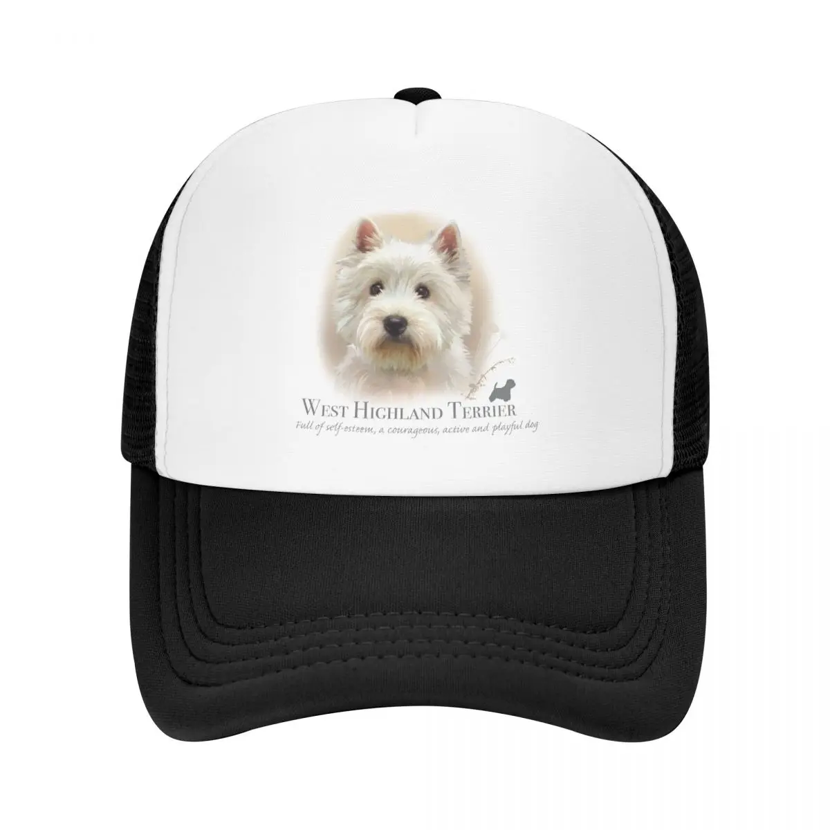 Custom Westie Baseball Cap Men Women Adjustable West Highland White Terrier Dog Trucker Hat Sports
Custom Westie Baseball Cap Men Women Adjustable West Highland White Terrier Dog Trucker Hat Sports