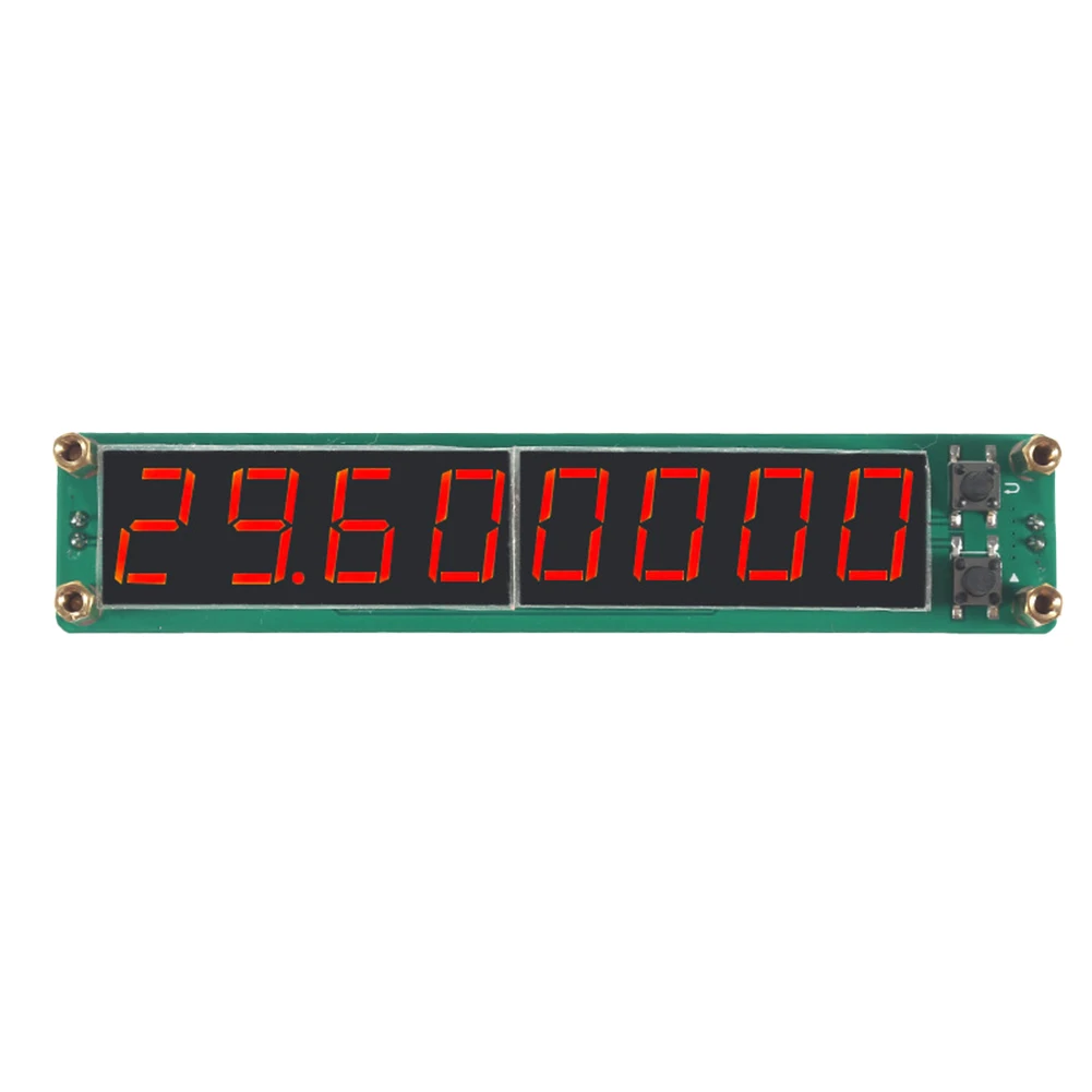 PLJ-8LED-R Digital RF Frequency Meter 0.1-2400MHz Tester Cymometer LED Display Frequency Display Component Test Equipment Parts
PLJ-8LED-R Digital RF Frequency Meter 0.1-2400MHz Tester Cymometer LED Display Frequency Display Component Test Equipment Parts