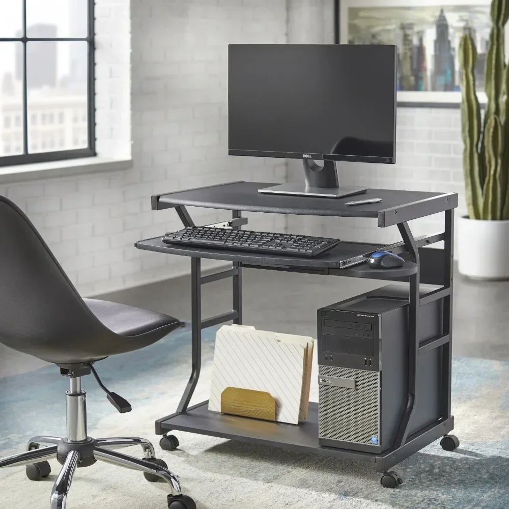 Black Finish Table Computer Desks Berkeley Rolling Computer Workstation Desk Room Desk to Study Furniture Pliante Reading Gaming
Black Finish Table Computer Desks Berkeley Rolling Computer Workstation Desk Room Desk to Study Furniture Pliante Reading Gaming