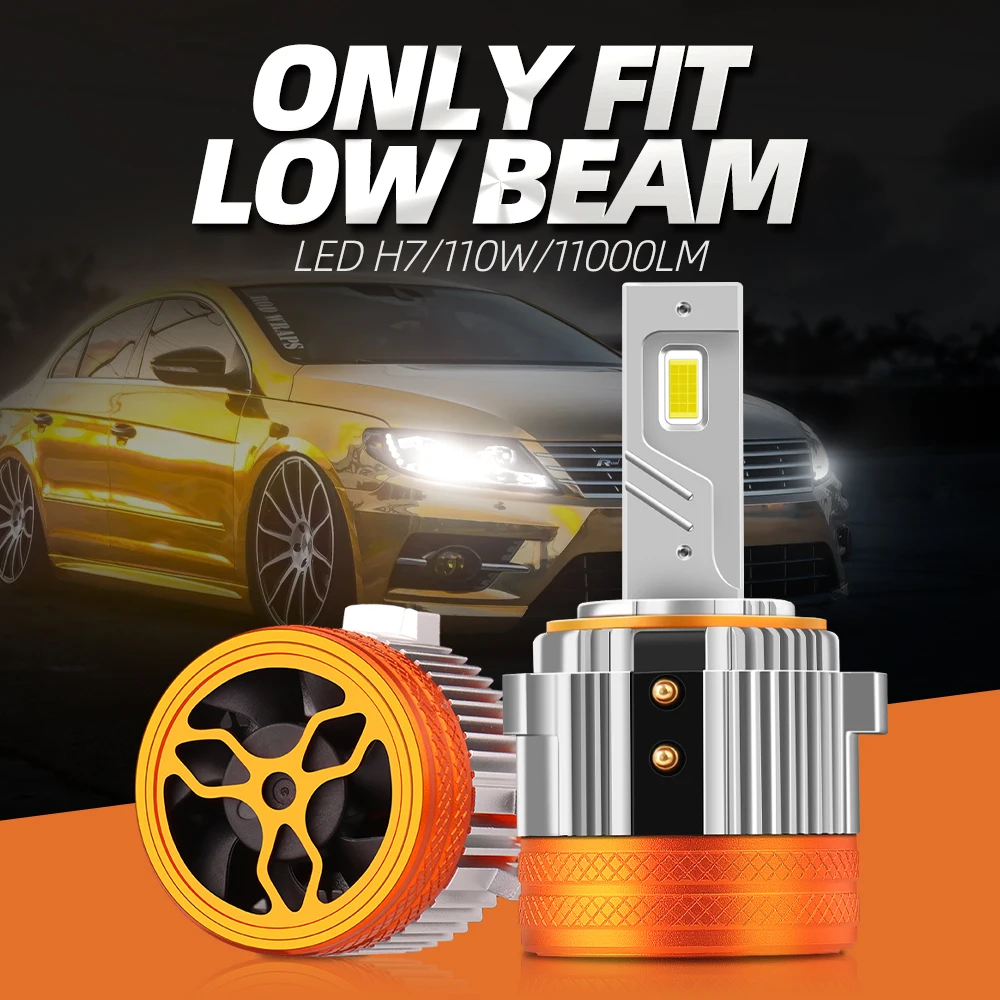H7 LED Headlight Bulbs Regular Light Plug & Play All-in-One Bright 11000LM 6000K for Volkswagen Golf 2010-2017 GTI Tiguan Passat
H7 LED Headlight Bulbs Regular Light Plug & Play All-in-One Bright 11000LM 6000K for Volkswagen Golf 2010-2017 GTI Tiguan Passat