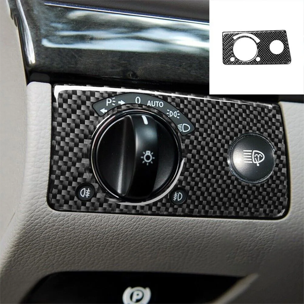 For Mercedes E-Class W211 Cover Trim Panel Cover Accessories Decor Headlight Knob Real Carbon Fiber Replacement
For Mercedes E-Class W211 Cover Trim Panel Cover Accessories Decor Headlight Knob Real Carbon Fiber Replacement