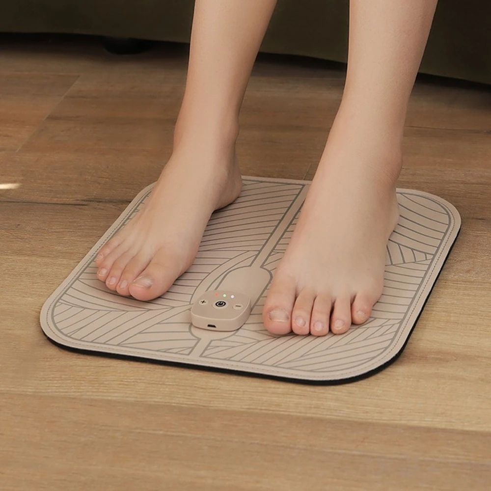 Electric EMS Foot Massager Pad Foot Massage Mat Feet Muscle Stimulator Improve Blood Circulation Relieve Ache Pain Health Care
Electric EMS Foot Massager Pad Foot Massage Mat Feet Muscle Stimulator Improve Blood Circulation Relieve Ache Pain Health Care