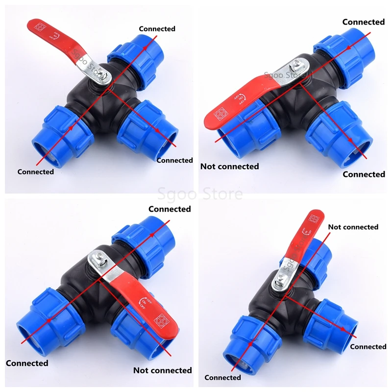 I.D 25 32 40 50 мм PPR PVC PE водопроводная труба 3-ходовой стальной сердечник шаровой клапан быстроразъемный Т-образный клапан садовые сельскохозяйственные аксессуары
I.D 25 32 40 50 мм PPR PVC PE водопроводная труба 3-ходовой стальной сердечник шаровой клапан быстроразъемный Т-образный клапан садовые сельскохозяйственные аксессуары