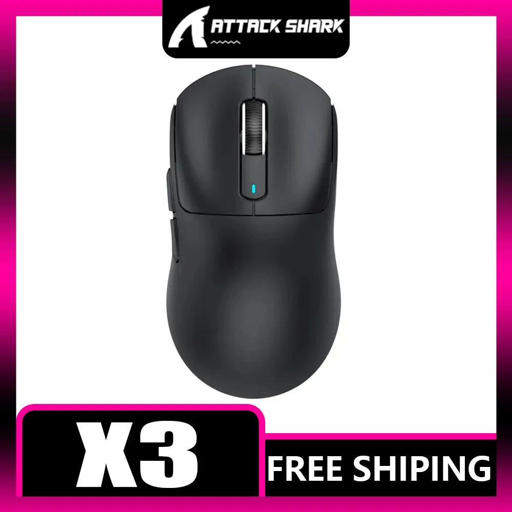 Беспроводная игровая мышь с тремя режимами, 2,4 ГГц, Bluetooth
Беспроводная игровая мышь с тремя режимами, 2,4 ГГц, Bluetooth
