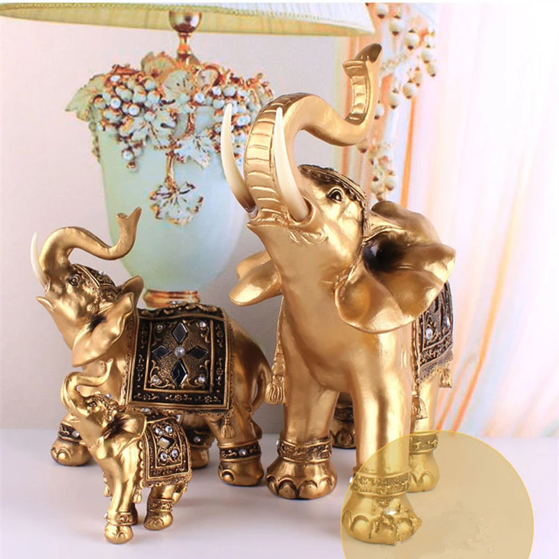 Big Resin Elephant Statue Lucky Feng Shui Elegant Elephant Trunk Statue Lucky Wealth Figurine Crafts Ornaments for Home Gift
Big Resin Elephant Statue Lucky Feng Shui Elegant Elephant Trunk Statue Lucky Wealth Figurine Crafts Ornaments for Home Gift