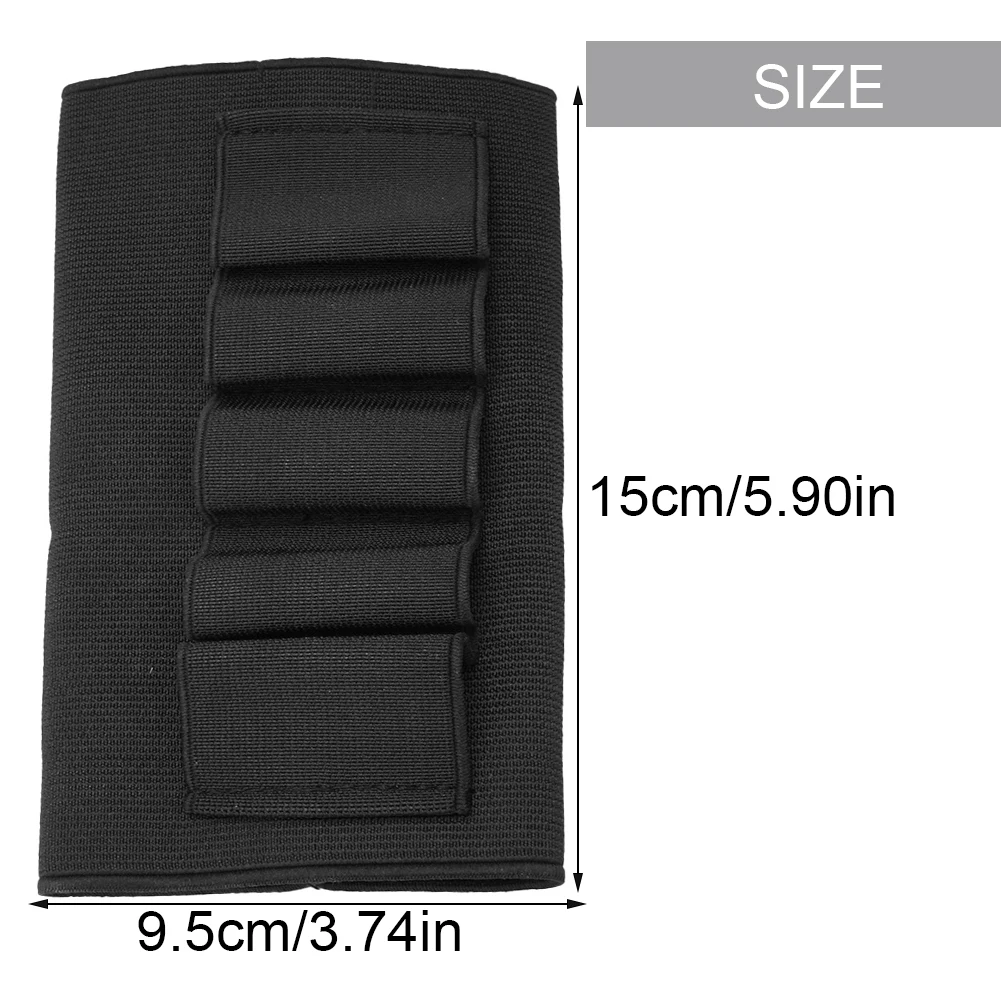 Loops Ammo Holder Shotgun Tacti 5 Ammo Buttstock Cartridge Elastic Holder Rifle Brand New Practical High Quality
Loops Ammo Holder Shotgun Tacti 5 Ammo Buttstock Cartridge Elastic Holder Rifle Brand New Practical High Quality