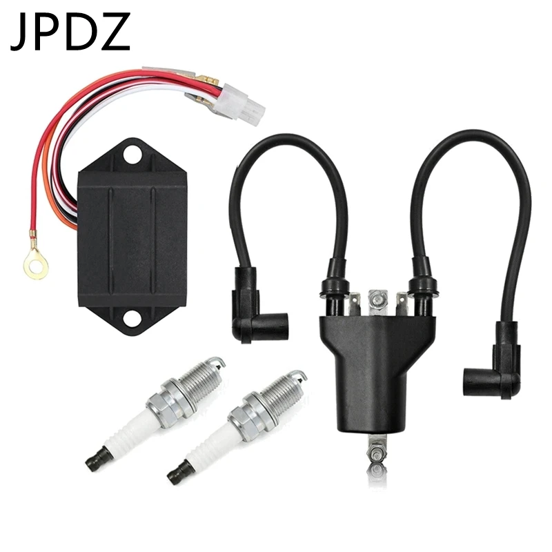 AC CDI Ignitor & Ignition Coil & Spark Plug for 1991-2002 EZGO Golf Cart 4 Cycle Engine Gas 26652-G01 72562-G01
AC CDI Ignitor & Ignition Coil & Spark Plug for 1991-2002 EZGO Golf Cart 4 Cycle Engine Gas 26652-G01 72562-G01