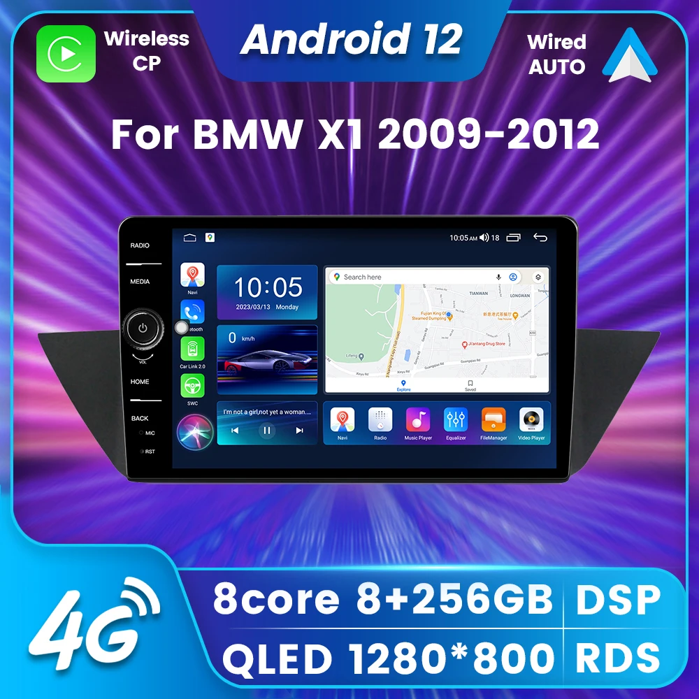 FYT 7862S Android 12 Car Multimedia Player 2Din For BMW X1 2009-2012 Carplay Auto GPS Navigation RDS Stereo QLED Touch Screen BT
FYT 7862S Android 12 Car Multimedia Player 2Din For BMW X1 2009-2012 Carplay Auto GPS Navigation RDS Stereo QLED Touch Screen BT