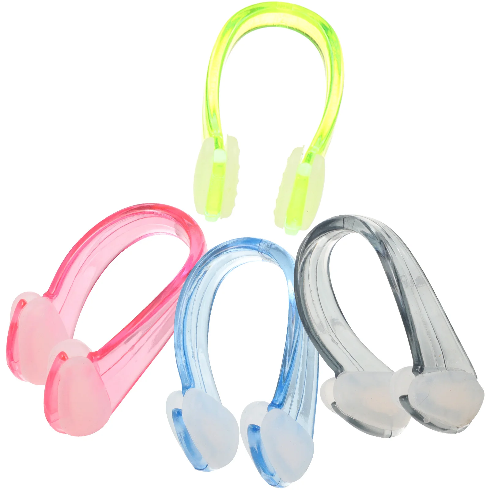 4 Pcs Swimming Nose Clip Adult Plugs Supply Comfortable Anti-off Anti-skid Portable 
4 Pcs Swimming Nose Clip Adult Plugs Supply Comfortable Anti-off Anti-skid Portable