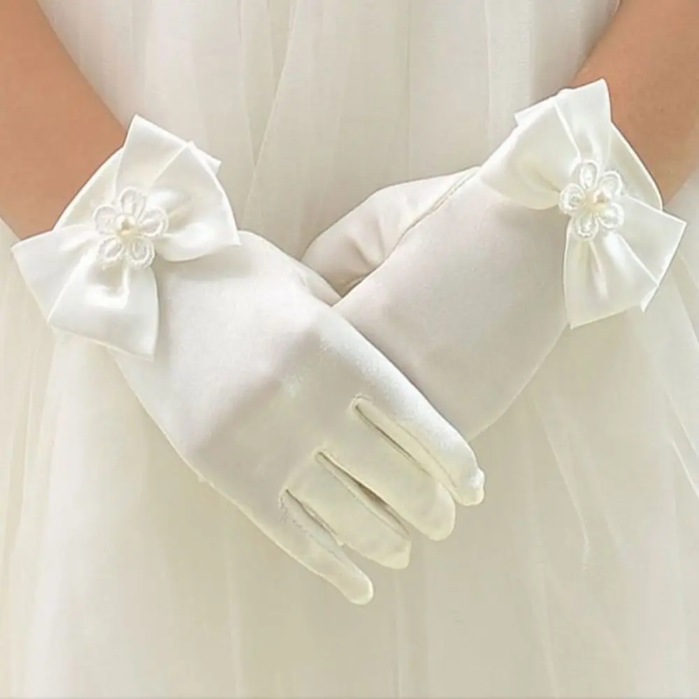 Elastic Soft Flower Girl 1pair Wedding Children's Party Brief Paragraph Lady Gloves Princess Gloves Dress Gloves Bowknot Gloves
Elastic Soft Flower Girl 1pair Wedding Children's Party Brief Paragraph Lady Gloves Princess Gloves Dress Gloves Bowknot Gloves