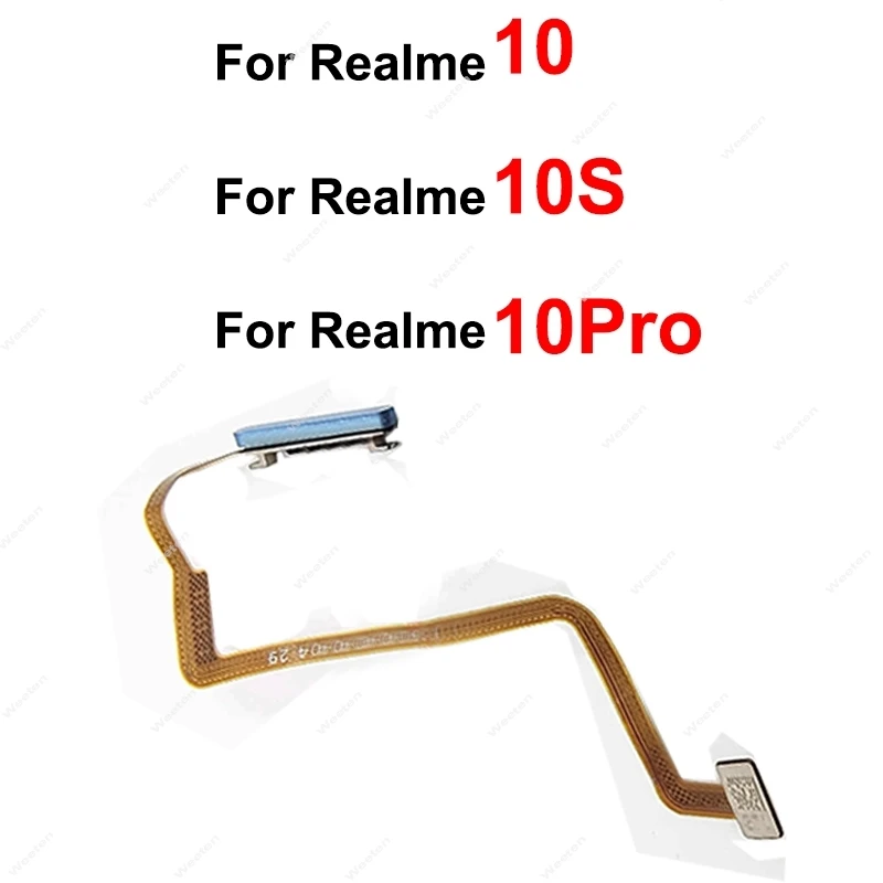 

Гибкий кабель для датчика отпечатков пальцев для Realme 10 10S 10Pro