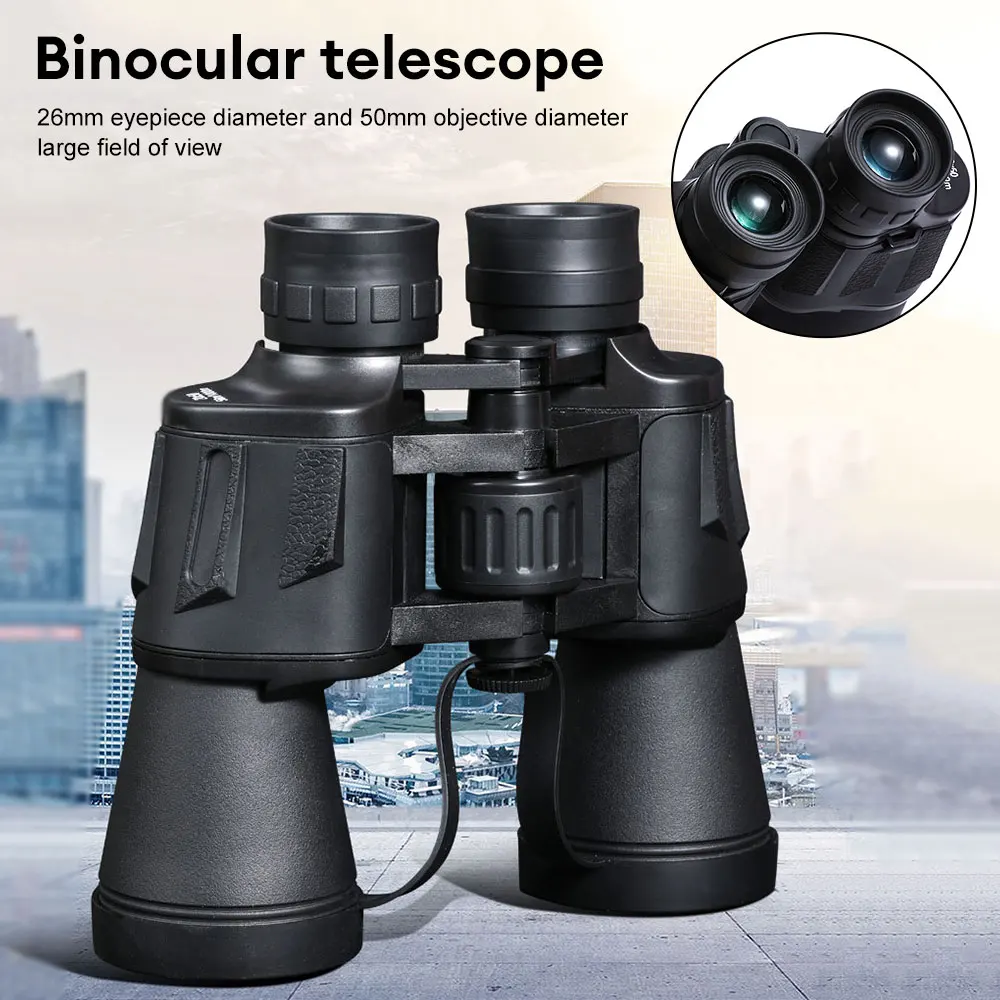 Professional Telescope Zoom Long Range Binoculars BAK4 HD Powerful Telescope Waterproof Hunting Bird Watching Camping Equipment
Professional Telescope Zoom Long Range Binoculars BAK4 HD Powerful Telescope Waterproof Hunting Bird Watching Camping Equipment
