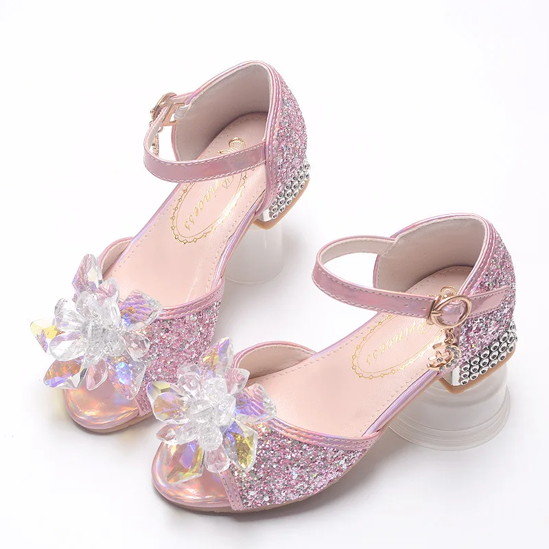 New Girls Sandals Diamond Flower Latin Dance Kids Shoes Children High Heel Crystal Glitter Princess Party Dress Wedding Shoes
New Girls Sandals Diamond Flower Latin Dance Kids Shoes Children High Heel Crystal Glitter Princess Party Dress Wedding Shoes