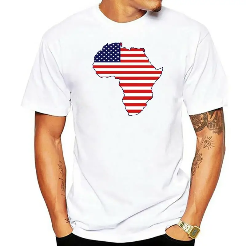 African American Continent Flag Men's T-Shirt Summer New Print Man Cotton Fashion Short Sleeve Men T Shirt Tops Summer
African American Continent Flag Men's T-Shirt Summer New Print Man Cotton Fashion Short Sleeve Men T Shirt Tops Summer