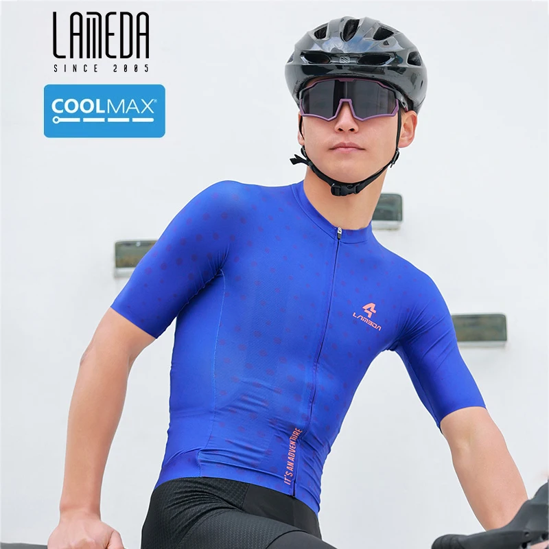 LAMEDA профессиональная велосипедная Джерси CoolMax быстросохнущая мужская с короткими рукавами синяя дышащая летняя плотная футболка велосипедная Толстовка Ro
LAMEDA профессиональная велосипедная Джерси CoolMax быстросохнущая мужская с короткими рукавами синяя дышащая летняя плотная футболка велосипедная Толстовка Ro