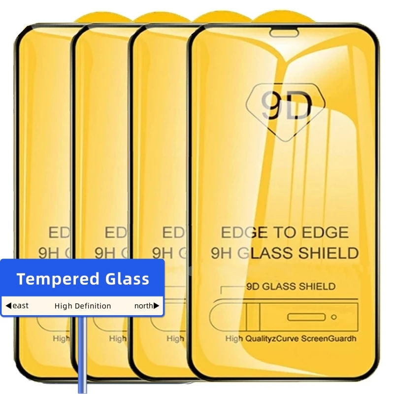 High Definition 9D Full Cover Tempered Glass for Iphone15 14 13 12 11 Pro Max X XR XSMAX 8 Plus Screen Protector Protective Film
High Definition 9D Full Cover Tempered Glass for Iphone15 14 13 12 11 Pro Max X XR XSMAX 8 Plus Screen Protector Protective Film