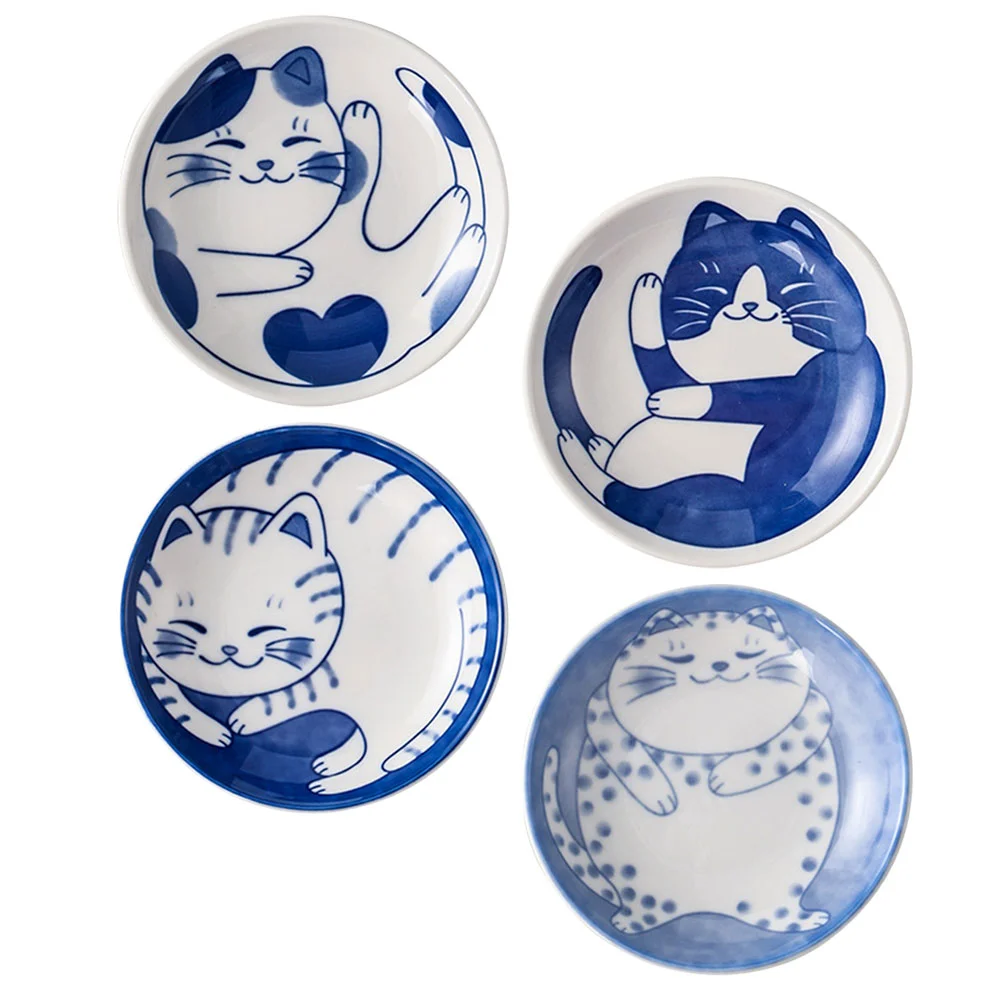 Japanese Cat Seasoning Dishes Sushi Dipping Bowl Appetizer Plate Dessert Plate Soy Sauce Dish Snack Dish Sides Dish Small
Japanese Cat Seasoning Dishes Sushi Dipping Bowl Appetizer Plate Dessert Plate Soy Sauce Dish Snack Dish Sides Dish Small