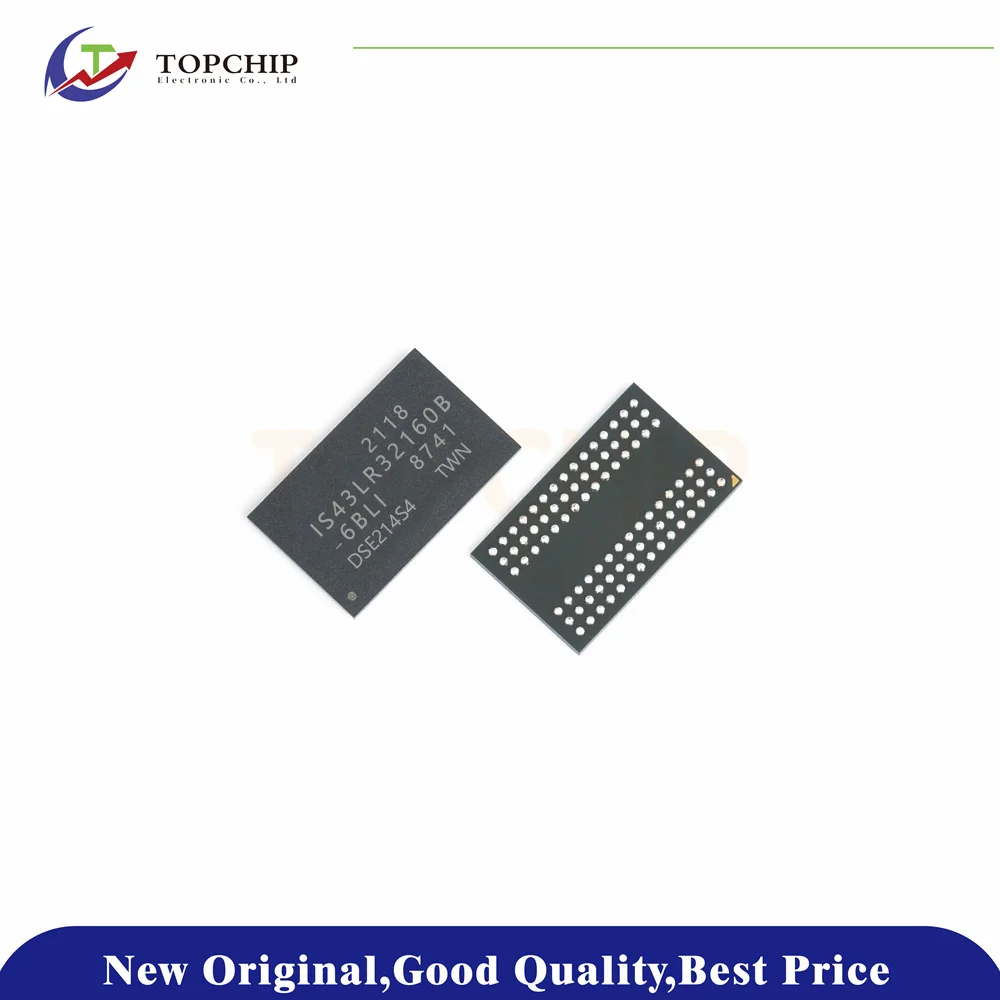 

1Pcs New Original IS43LR32160B-6BLI SDRAM - Mobile LPDDR Memory IC 512Mbit Parallel 166 MHz 5.5 ns 90-TFBGA (8x13)