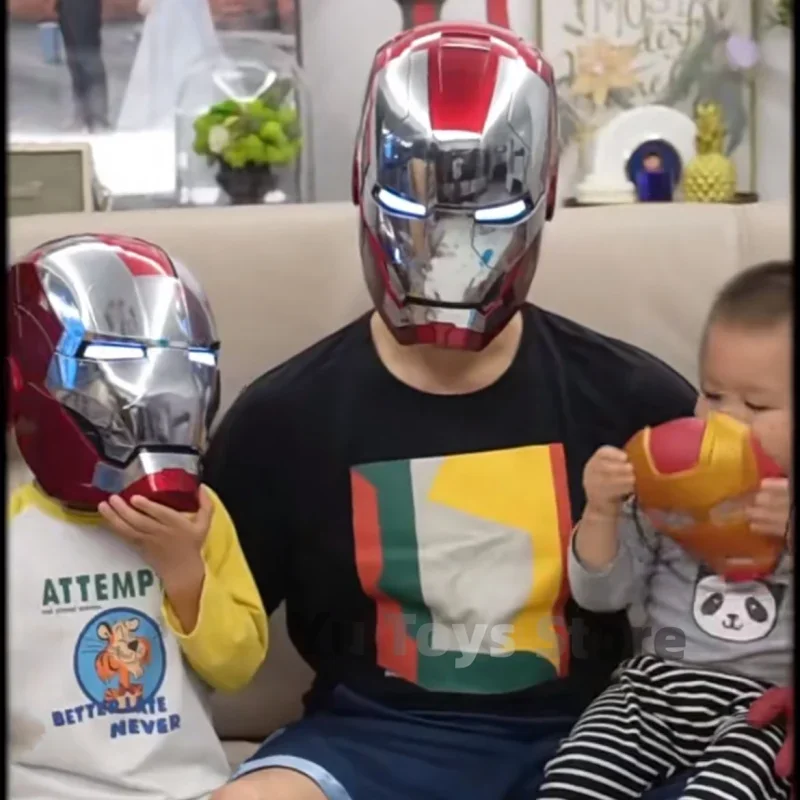 1:1 Mk5 Helmet Marvel Iron Man Wearable Jarvis Intelligent Ear Voice Control Remote Control Triple Glow Ornaments Model Toy Gif
1:1 Mk5 Helmet Marvel Iron Man Wearable Jarvis Intelligent Ear Voice Control Remote Control Triple Glow Ornaments Model Toy Gif