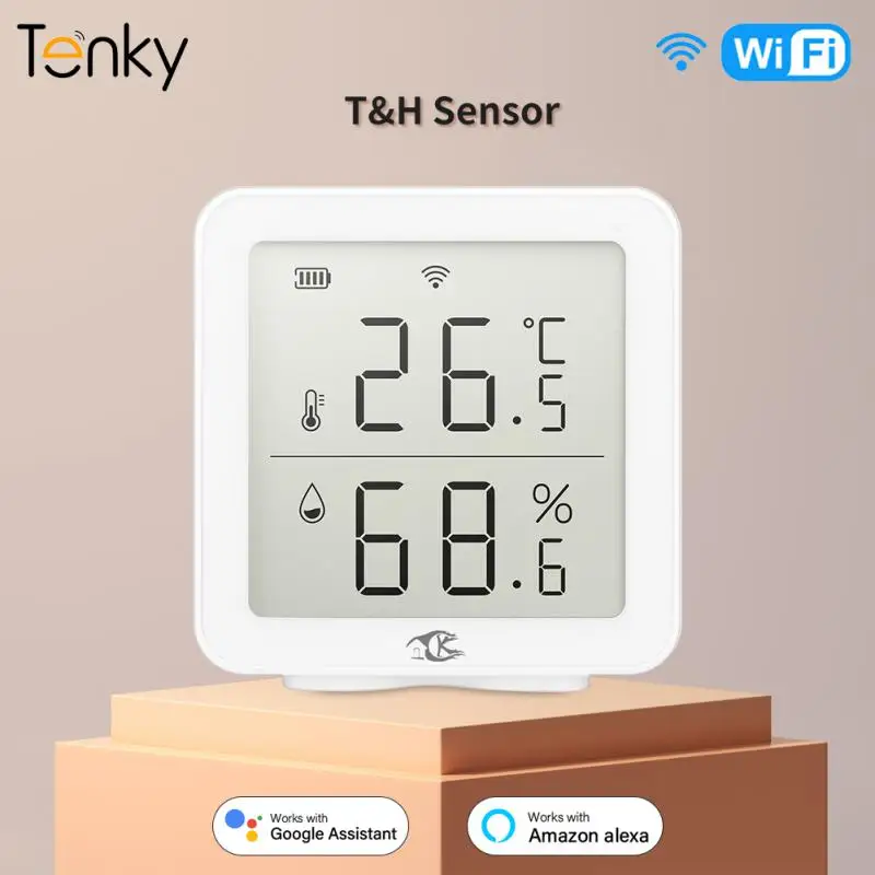 Tuya Hygrometer Thermometer Electronic Sensor For Alexa And Google Meter Sensor Digital New Smart Home Wireless Smart Wifi Link
Tuya Hygrometer Thermometer Electronic Sensor For Alexa And Google Meter Sensor Digital New Smart Home Wireless Smart Wifi Link