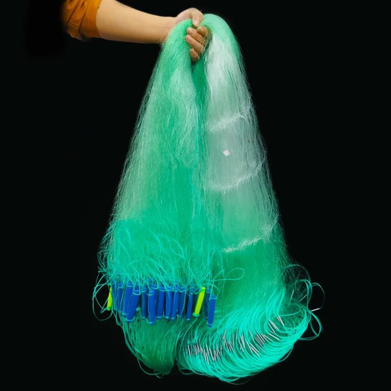 40 M Long 3-layer Fishing Net Monofilament Fishing Gear Net With Floats Outdoor Sports Fish Gillnet Fishing Tools
40 M Long 3-layer Fishing Net Monofilament Fishing Gear Net With Floats Outdoor Sports Fish Gillnet Fishing Tools