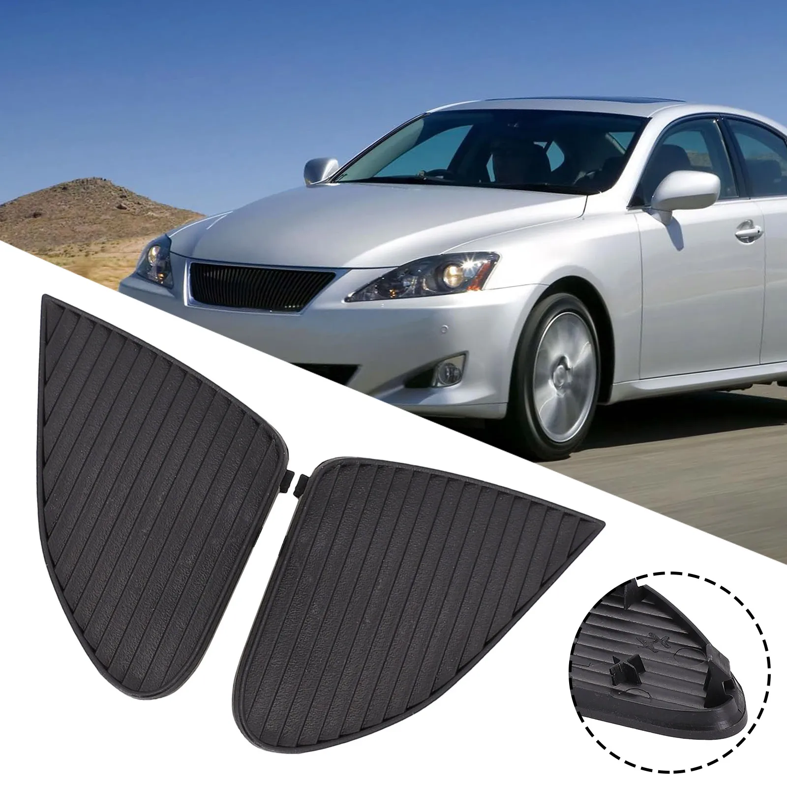 2pcs Car Front Fog Light Lamp Cover Cap Trim For Lexus IS IS250 IS350 2009 - 2011 52437-53020, 52438-53020 ABS Car Accessories
2pcs Car Front Fog Light Lamp Cover Cap Trim For Lexus IS IS250 IS350 2009 - 2011 52437-53020, 52438-53020 ABS Car Accessories