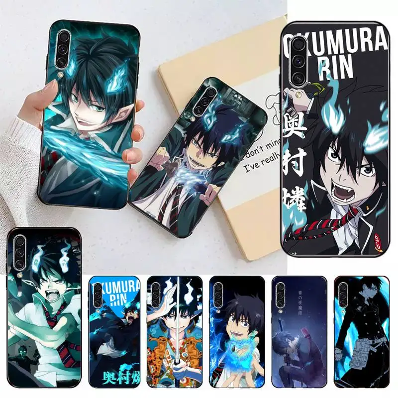 Чехол для телефона Аниме Манга Ao no Exorcist Samsung galaxy A S note 10 12 20 32 40 50 51 52 70 71 72 21 fe s ultra plus |