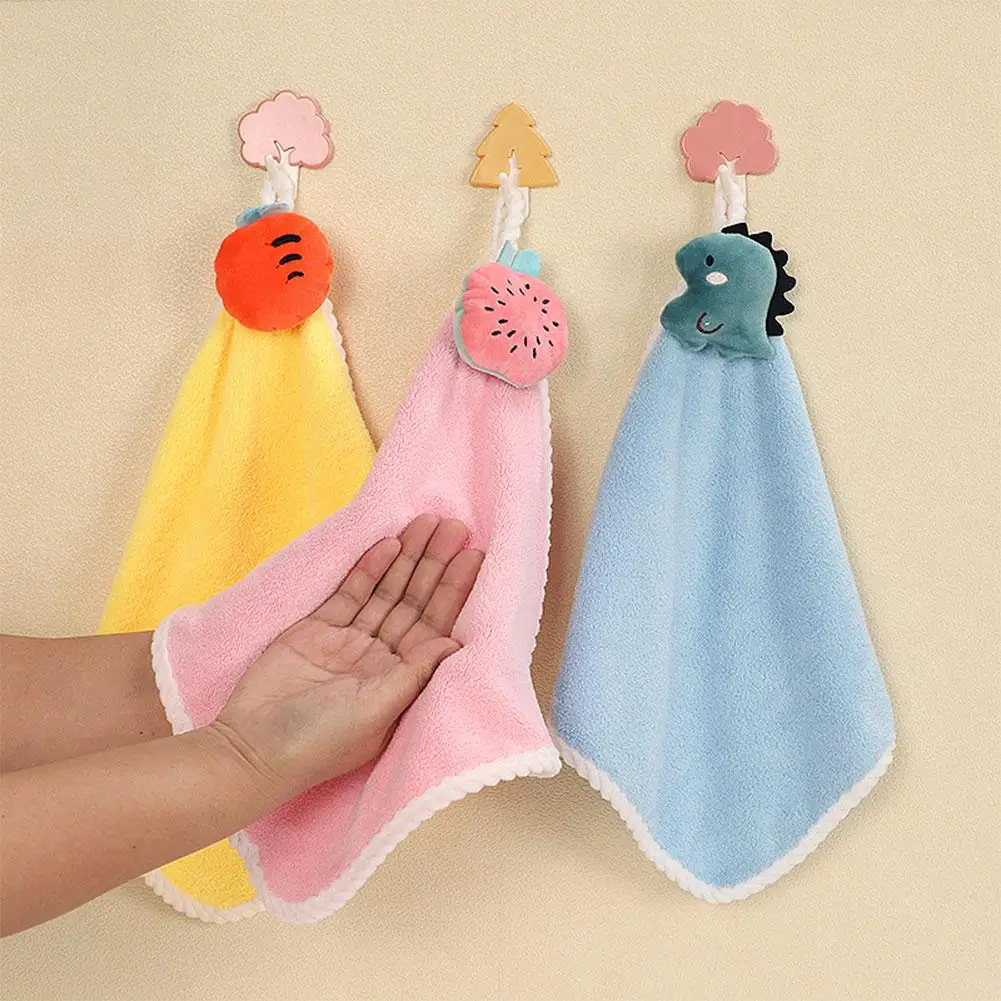 Cartoon Hanging Hand Towel Soft Coral Kitchen Towel Cute Kids Child baby Quick Dry Bathing Towel for Kitchen Bathroom D9Z9
Cartoon Hanging Hand Towel Soft Coral Kitchen Towel Cute Kids Child baby Quick Dry Bathing Towel for Kitchen Bathroom D9Z9