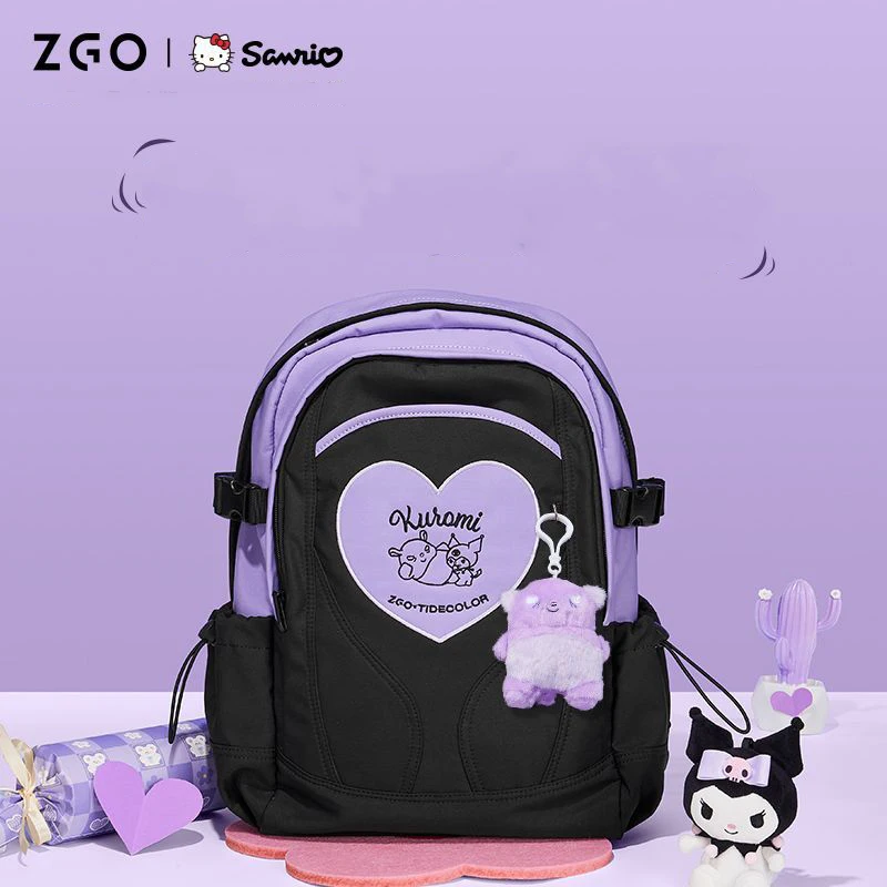 Genuine Cute Cartoon Kawaii Sanrioed Kuromi Baku Backpack with High Aesthetic Value Durable and Large Capacity Backpack
Genuine Cute Cartoon Kawaii Sanrioed Kuromi Baku Backpack with High Aesthetic Value Durable and Large Capacity Backpack