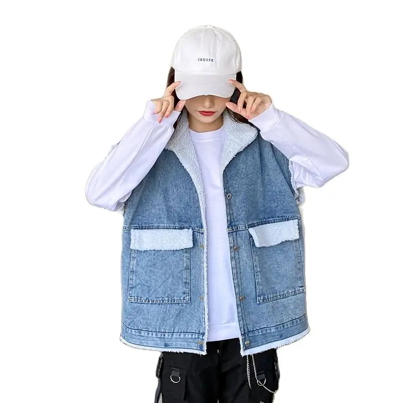 2022 Denim Women's Short Korean Version Loose And Versatile Black Jacket Free Shipping
2022 Denim Women's Short Korean Version Loose And Versatile Black Jacket Free Shipping
