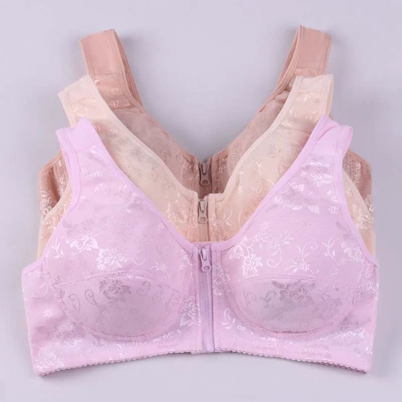 Mother Underwear Middle-Aged And Elderly Bra Female Front Zipper Bra Without Steel Ring Full Cover Middle-Aged And Elderly Vest
Mother Underwear Middle-Aged And Elderly Bra Female Front Zipper Bra Without Steel Ring Full Cover Middle-Aged And Elderly Vest