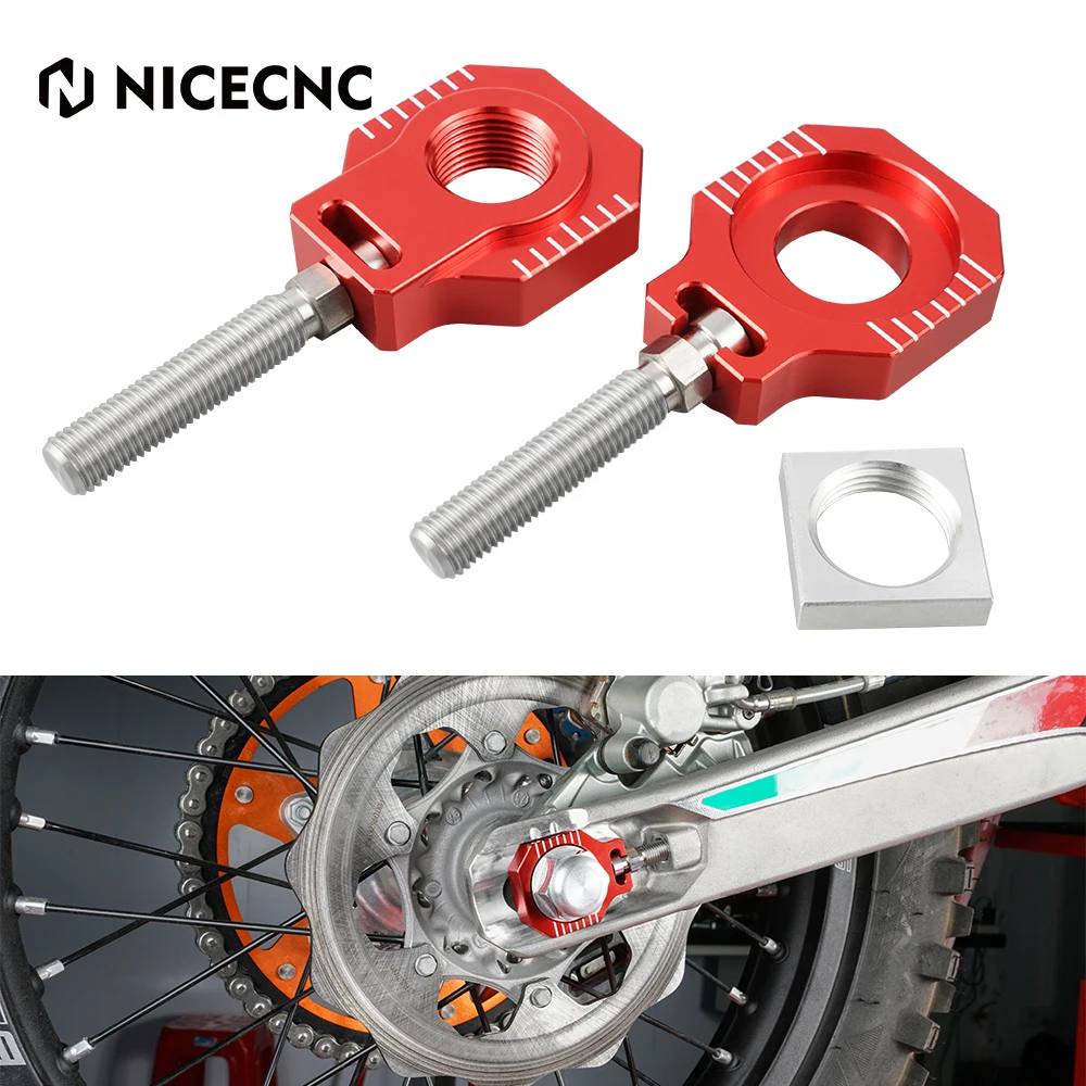 NICECNC Rear Axle Blocks Chain Adjuster For GASGAS GAS GAS EC 125-300 150 200 250 250F 350F 450F ECF 250 350 450 EC300 2021-2023
NICECNC Rear Axle Blocks Chain Adjuster For GASGAS GAS GAS EC 125-300 150 200 250 250F 350F 450F ECF 250 350 450 EC300 2021-2023