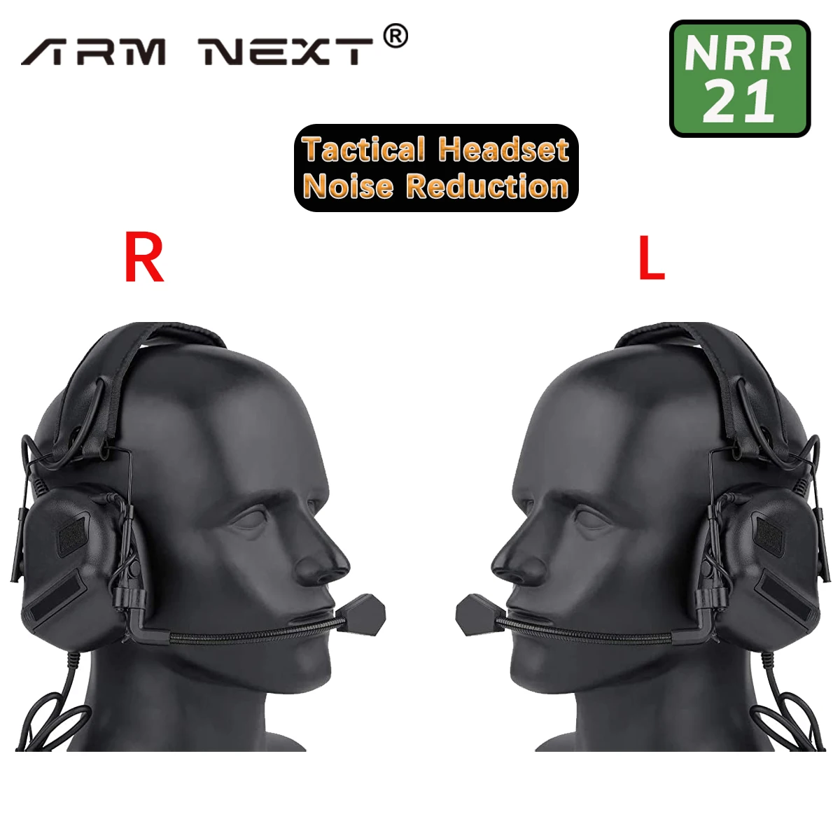 Shooting Tactical Noise Reduction Headphones Head Wearing Version Headset Sound Pickup Hunting Communication Military Headset
Shooting Tactical Noise Reduction Headphones Head Wearing Version Headset Sound Pickup Hunting Communication Military Headset