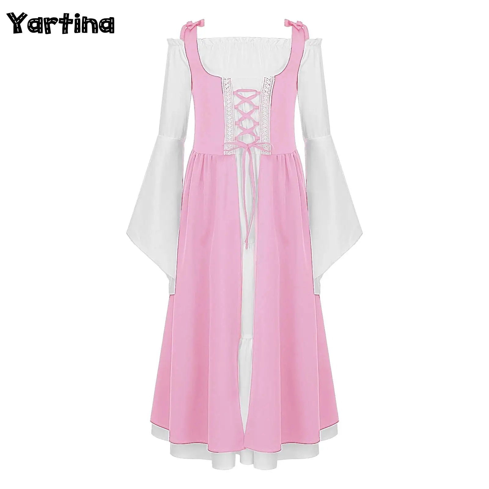Kids Girls Renaissance Medieval Irish Princess Costume Retro Victorian Long Dress Fairy Dress Farmer Fairy Halloween Costume
Kids Girls Renaissance Medieval Irish Princess Costume Retro Victorian Long Dress Fairy Dress Farmer Fairy Halloween Costume