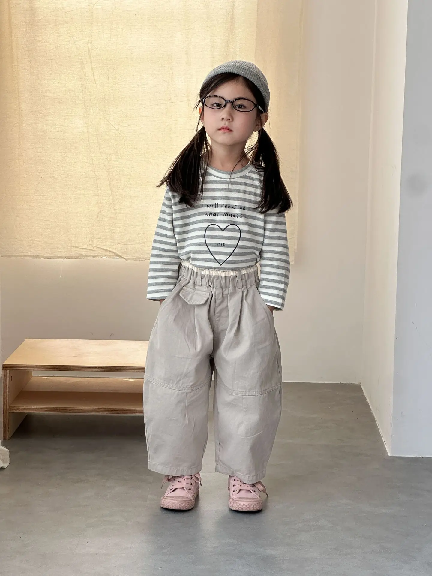 2025 Autumn New Children Long Sleeve T Shirts Cotton Girls Loose Striped Bottoming Shirt Boys Versatile Casual Tops Kids Clothes 38 S9b80b98ce52a429e8021ff1474f3d3107
