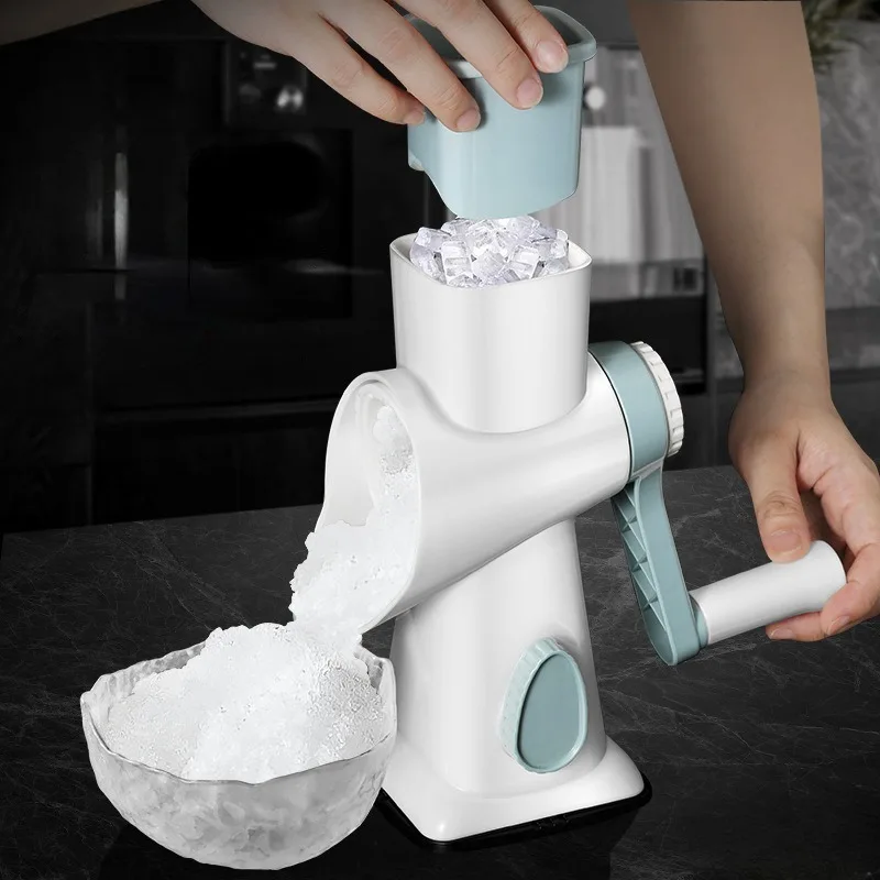 Multifunctional Manual Ice Shaver Household Small Ice Crusher Snowflake Chopper Artifact Hand-Cranked Smoothie Maker
Multifunctional Manual Ice Shaver Household Small Ice Crusher Snowflake Chopper Artifact Hand-Cranked Smoothie Maker
