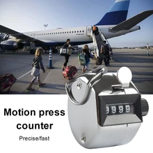4 Digit Number Mini Hand Held Tally Mini Palm CounterDigital Golf Clicker Manual Training Counting for Sport Stadium Referees
4 Digit Number Mini Hand Held Tally Mini Palm CounterDigital Golf Clicker Manual Training Counting for Sport Stadium Referees