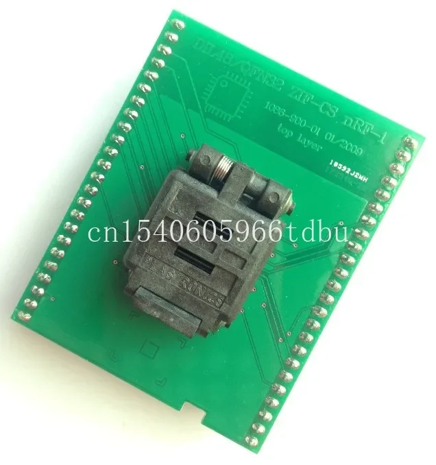Специальный адаптер горелки, стойка преобразования Dil48 / Qfn32 ZIF - CS NRF-1 Elnec
Специальный адаптер горелки, стойка преобразования Dil48 / Qfn32 ZIF - CS NRF-1 Elnec