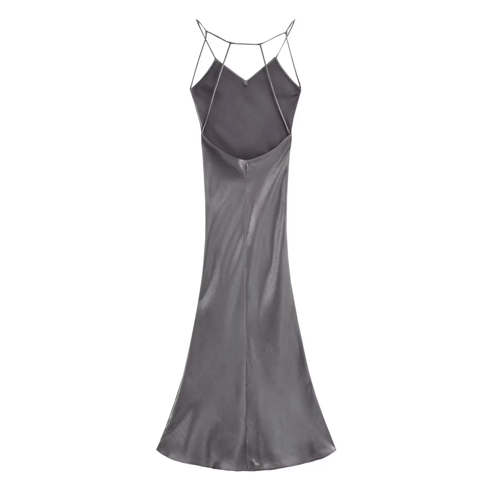 Withered British High Street Sexy Satin Dress Fashion Girls Ladies Party Strap Long Dress Women
Withered British High Street Sexy Satin Dress Fashion Girls Ladies Party Strap Long Dress Women
