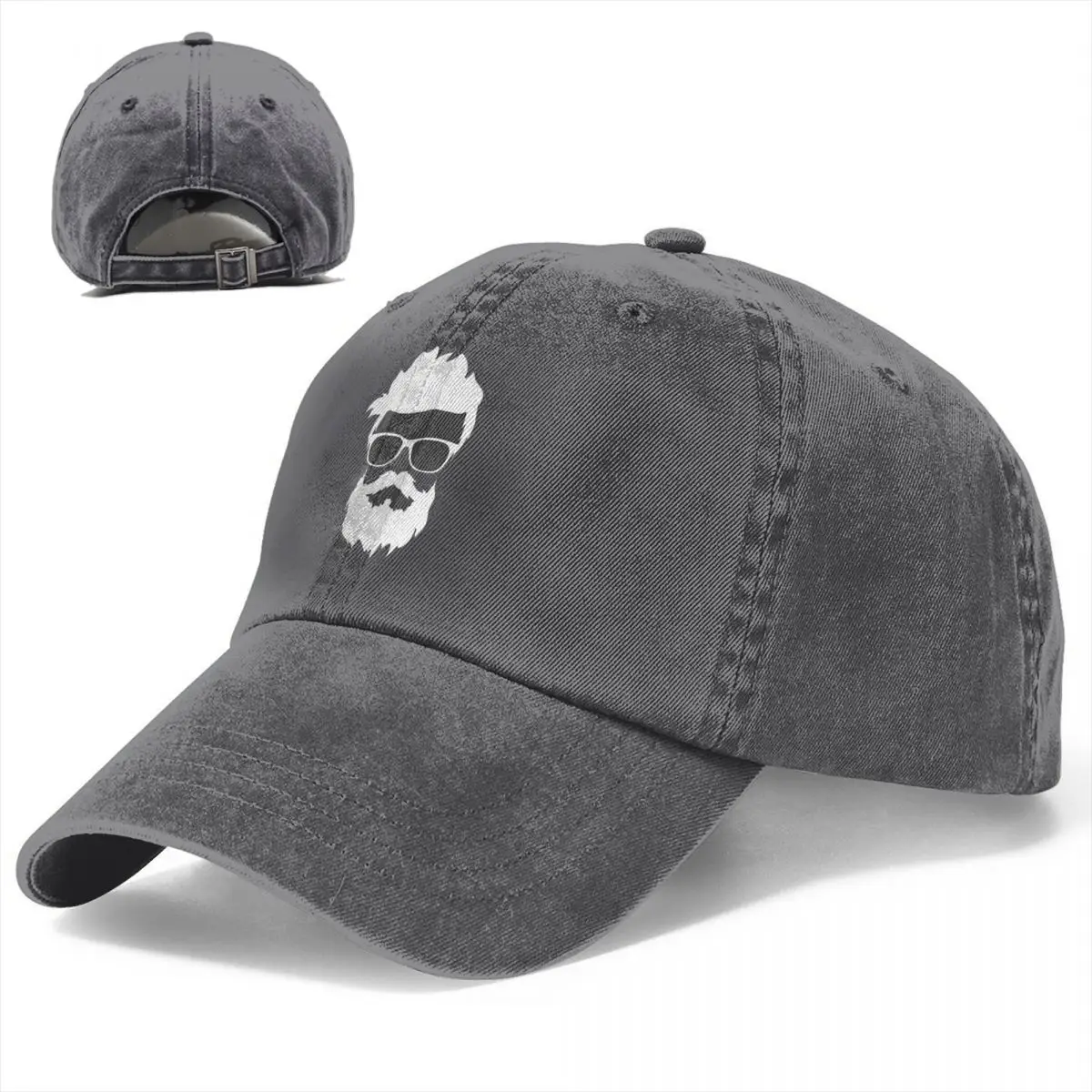 

Uncle Beard Denim Baseball Cap Famous Logo Man Logo Trucker Hat Summer Cool Kpop Wholesale Snapback Cap