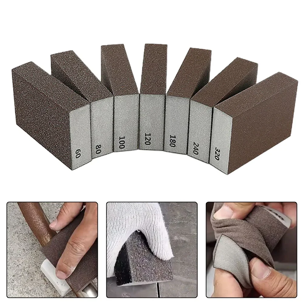 1PCS Sanding Sponge Blocks Grit 60-320# Wall Grinding Sponge Sand Blocks /Sandpapers Polished Sand Brick Kitchen Cleaner
1PCS Sanding Sponge Blocks Grit 60-320# Wall Grinding Sponge Sand Blocks /Sandpapers Polished Sand Brick Kitchen Cleaner