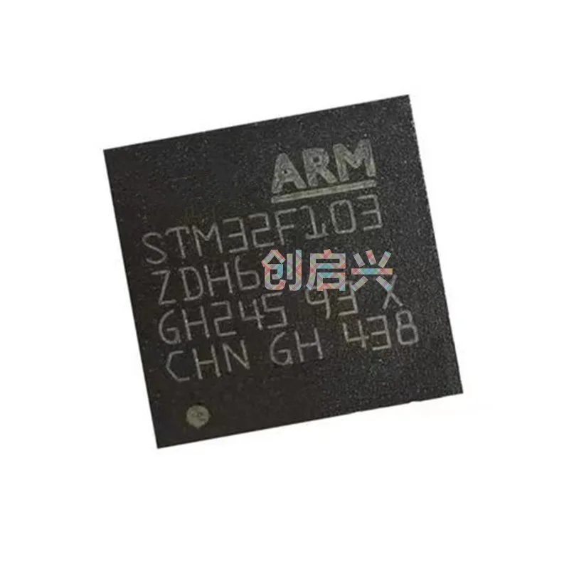 1PCS/LOT STM32F103ZDH6 Microcontroller IC 32-bit single core 72MHz 384KB (384K x 8) flash memory 144-LFBGA (10x10) 
1PCS/LOT STM32F103ZDH6 Microcontroller IC 32-bit single core 72MHz 384KB (384K x 8) flash memory 144-LFBGA (10x10)