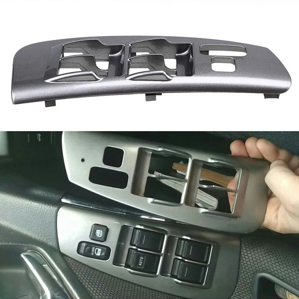 Left Front Door Panel Windo Switch Bezel Grey For Toyota For Pontiac Vibe For Matrix 2003-2008 ABS Plastic Interior Accessories
Left Front Door Panel Windo Switch Bezel Grey For Toyota For Pontiac Vibe For Matrix 2003-2008 ABS Plastic Interior Accessories