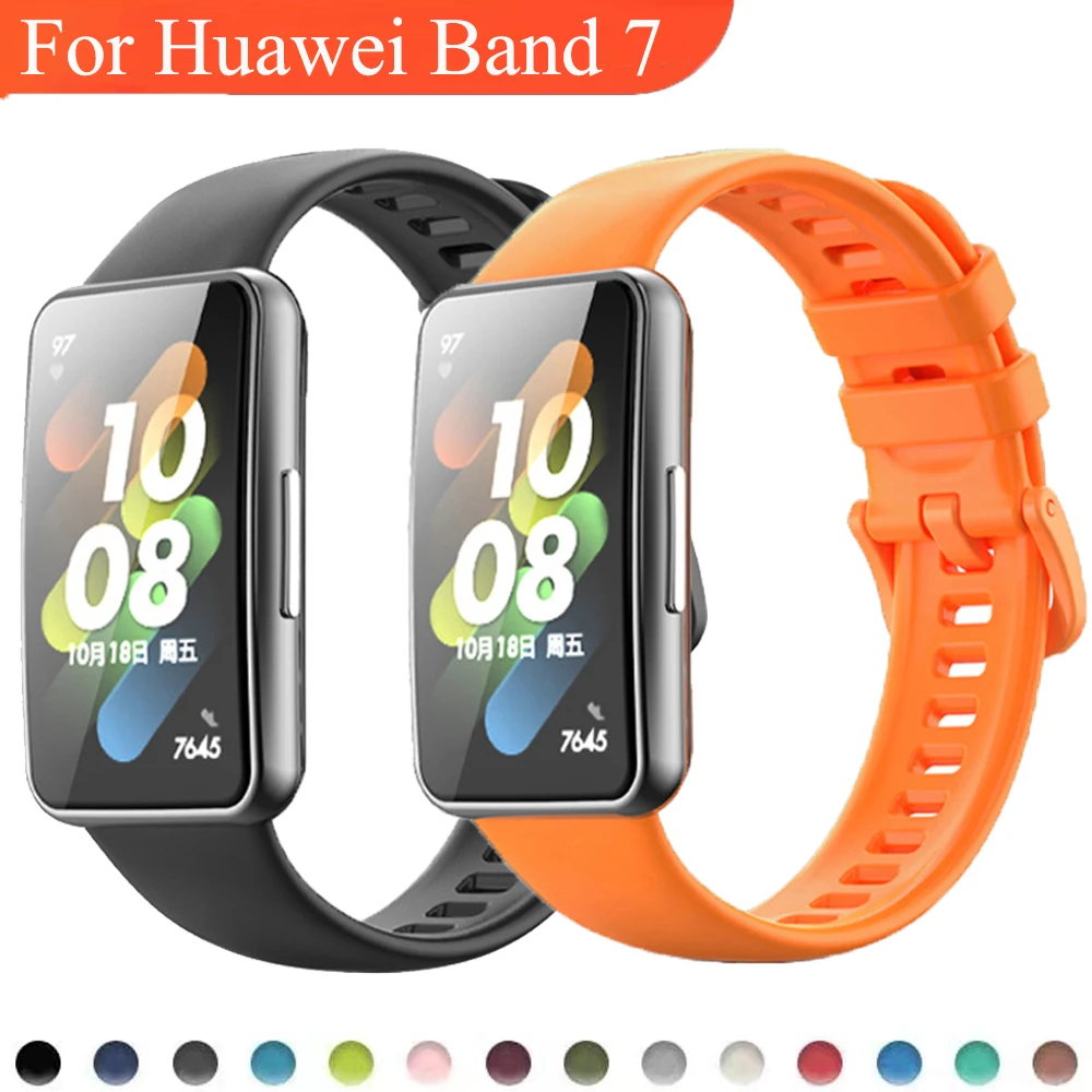 For Huawei Band 7 Bracelet Silicone Strap For Huawei Watch Band 7 Smart Watch Accessories Replacement Watchband Correa
For Huawei Band 7 Bracelet Silicone Strap For Huawei Watch Band 7 Smart Watch Accessories Replacement Watchband Correa