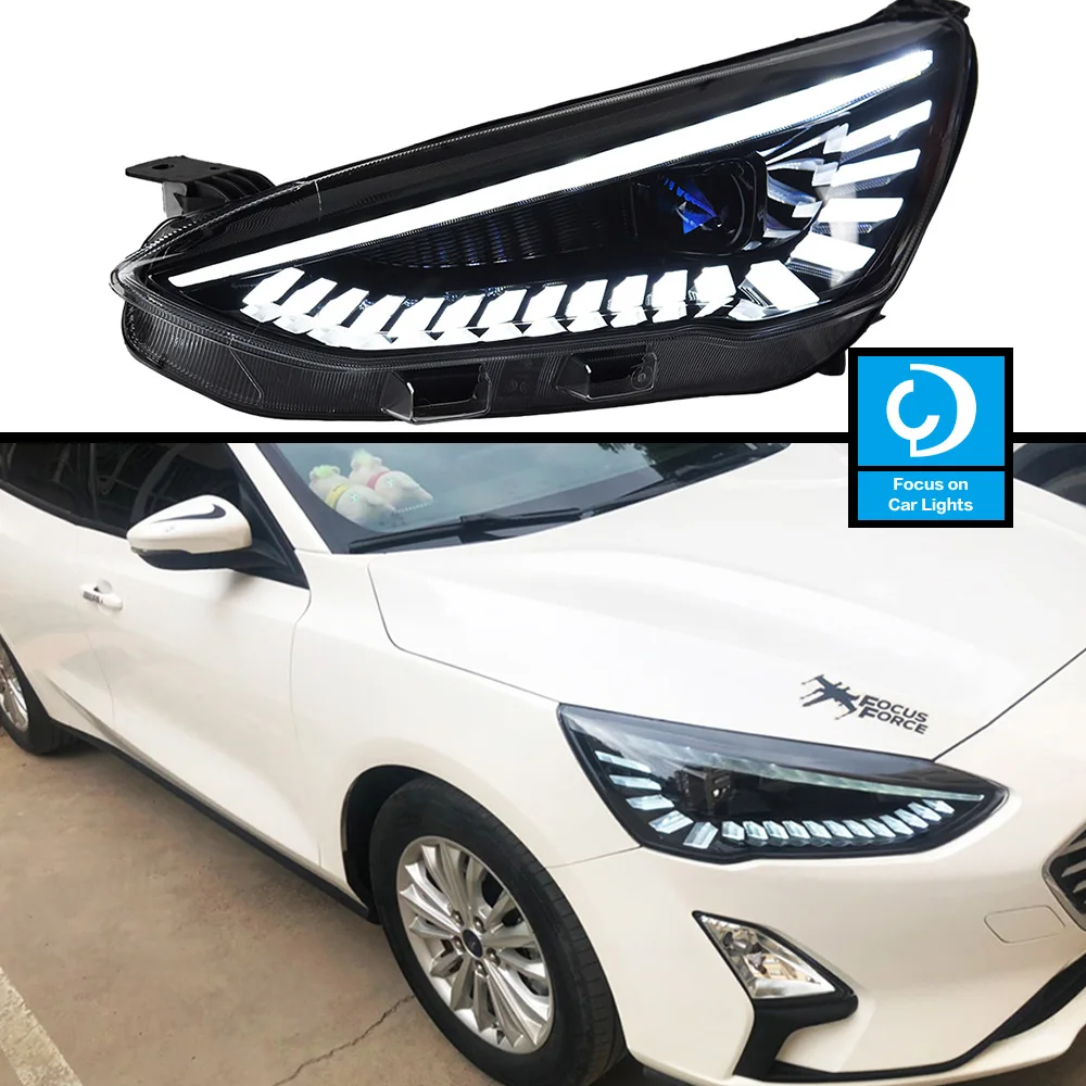 Автомобильная передняя фара для Ford Focus 2019 седан, Модифицированная фара, Стайлинг, динамический поворотный сигнал, объектив, автомобильные аксессуары в сборе
Автомобильная передняя фара для Ford Focus 2019 седан, Модифицированная фара, Стайлинг, динамический поворотный сигнал, объектив, автомобильные аксессуары в сборе
