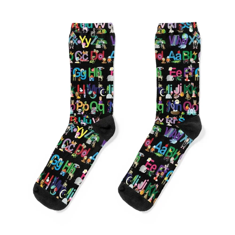 Alphabet in black Socks professional running sports and leisure Socks Women's Men's
Alphabet in black Socks professional running sports and leisure Socks Women's Men's